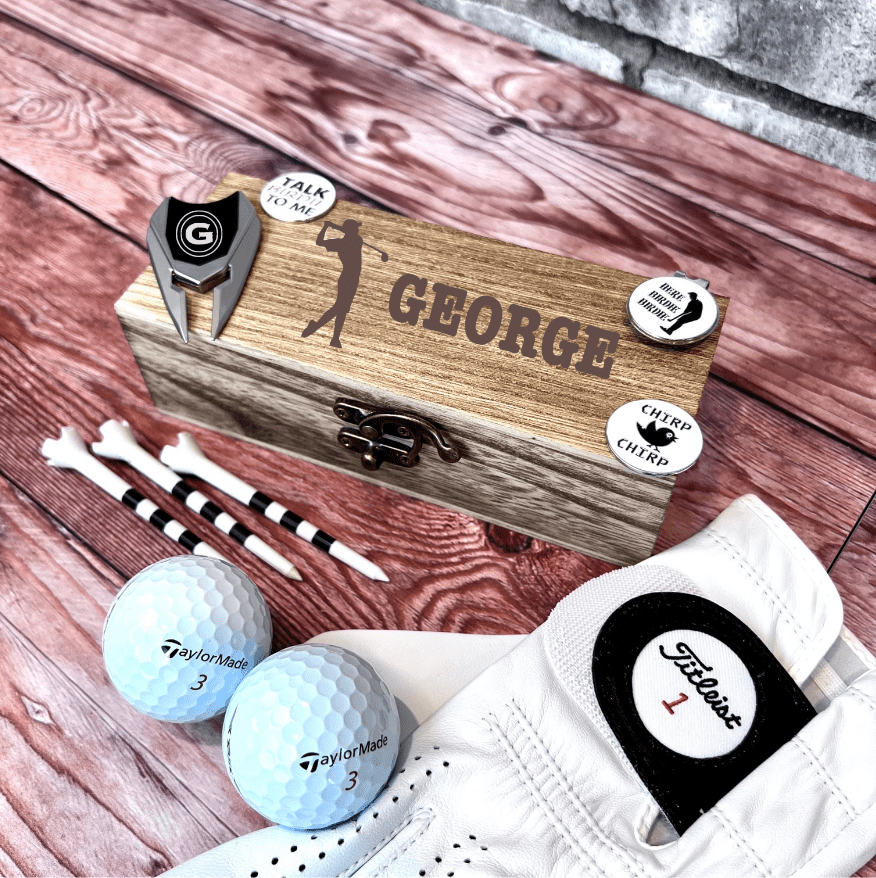 Golf Golf Goodie Box by Groovy Groomsmen Gifts