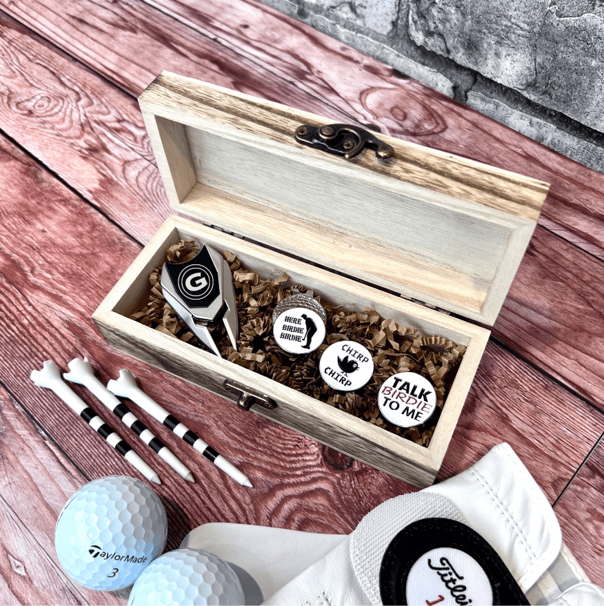 Golf Golf Goodie Box by Groovy Groomsmen Gifts