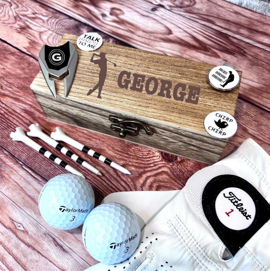 Golf Golf Goodie Box by Groovy Groomsmen Gifts