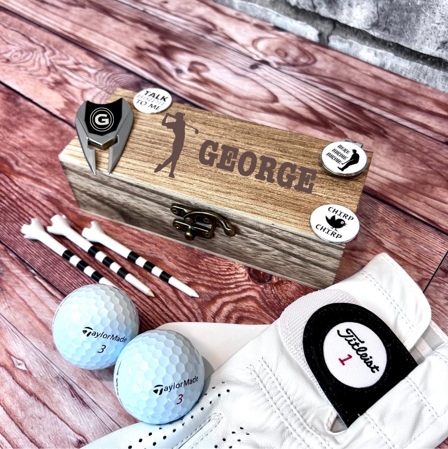 Golf Golf Goodie Box by Groovy Groomsmen Gifts