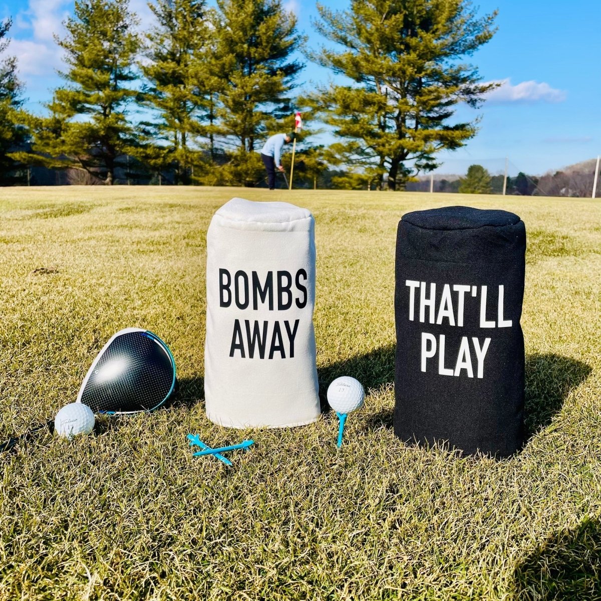 Golf Head Covers Custom Headcover by Groovy Groomsmen Gifts