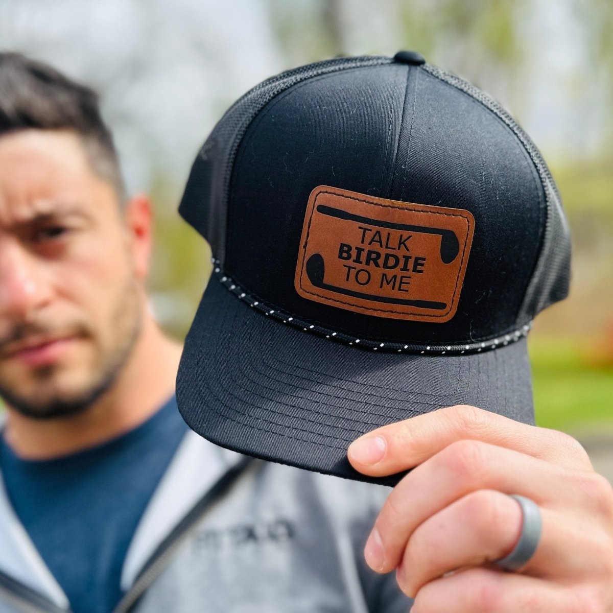 Golf Swingin&#39; Style Golf Hats by Groovy Groomsmen Gifts