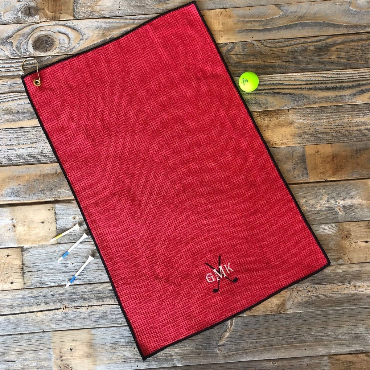 Golf Tee Time Towel by Groovy Groomsmen Gifts