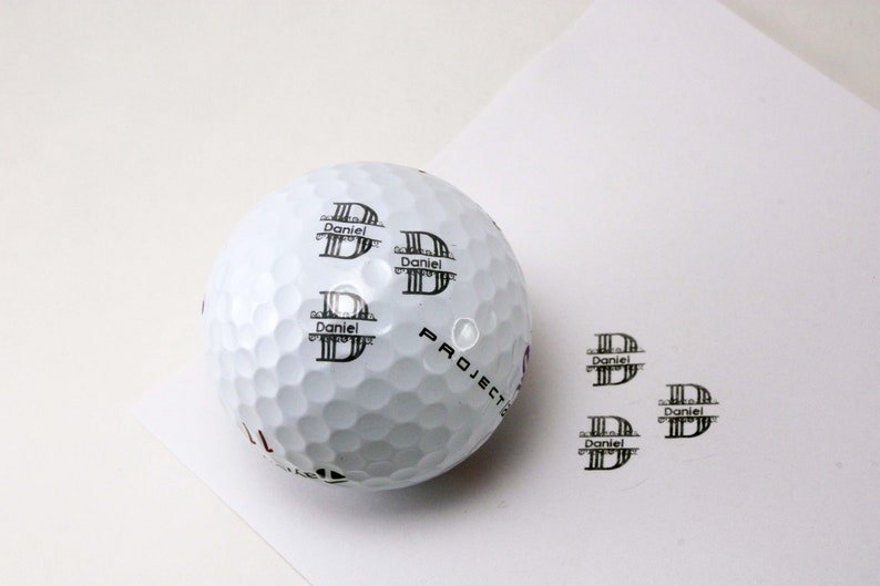 Golf Wooden Golf Ball Stamp by Groovy Groomsmen Gifts