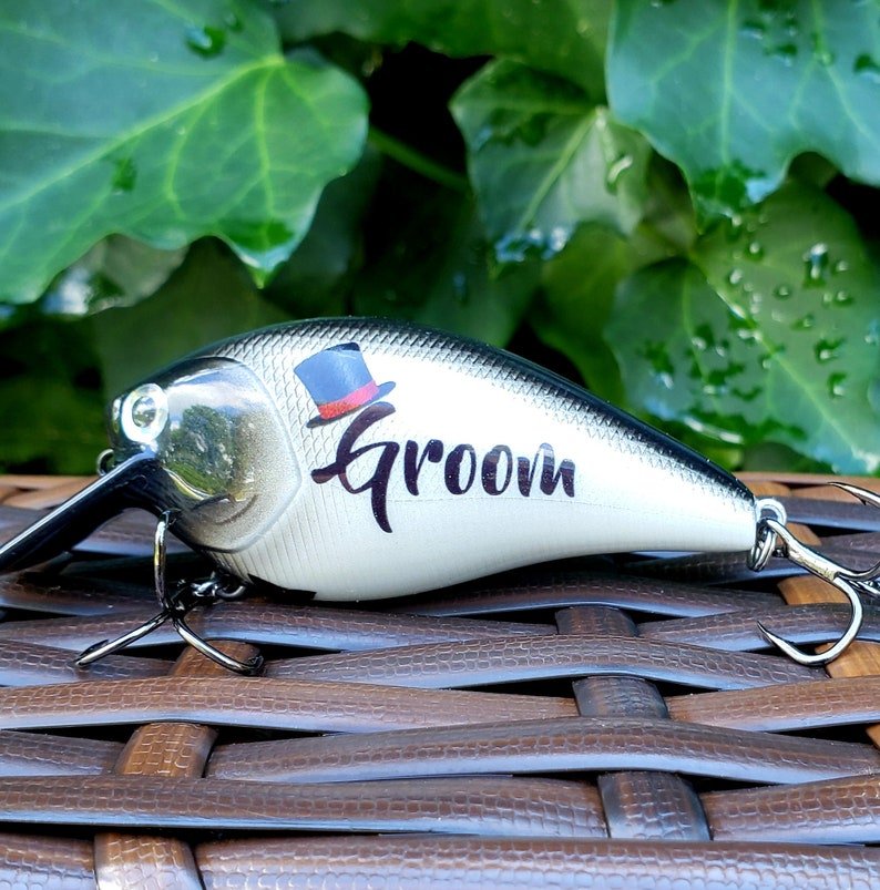 Fishing Baits & Lures Gone Fishing by Groovy Groomsmen Gifts