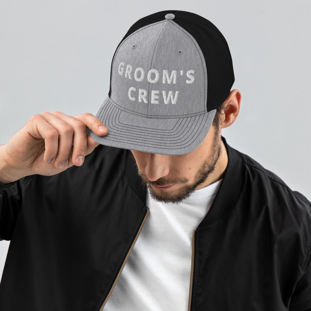 Wearables Groom's Crew Cap by Groovy Groomsmen Gifts