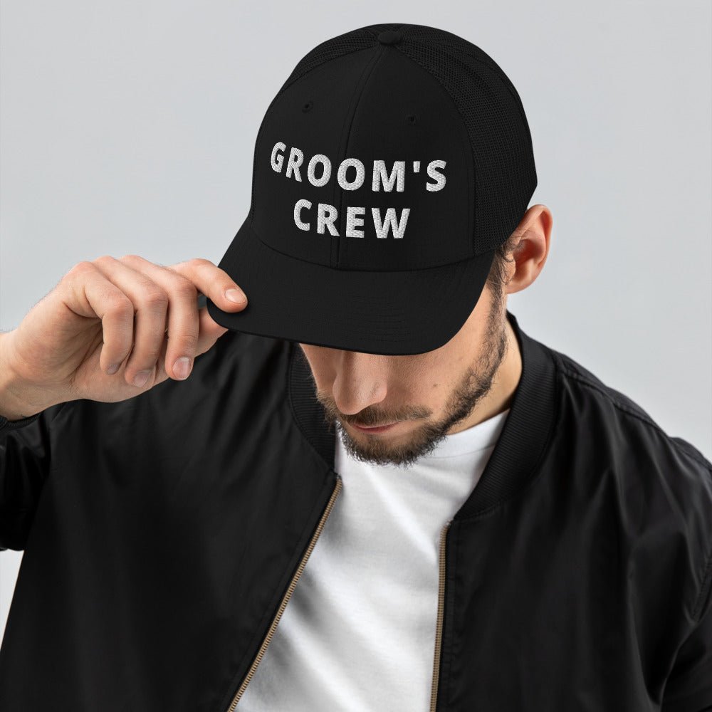 Wearables Groom&#39;s Crew Cap by Groovy Groomsmen Gifts