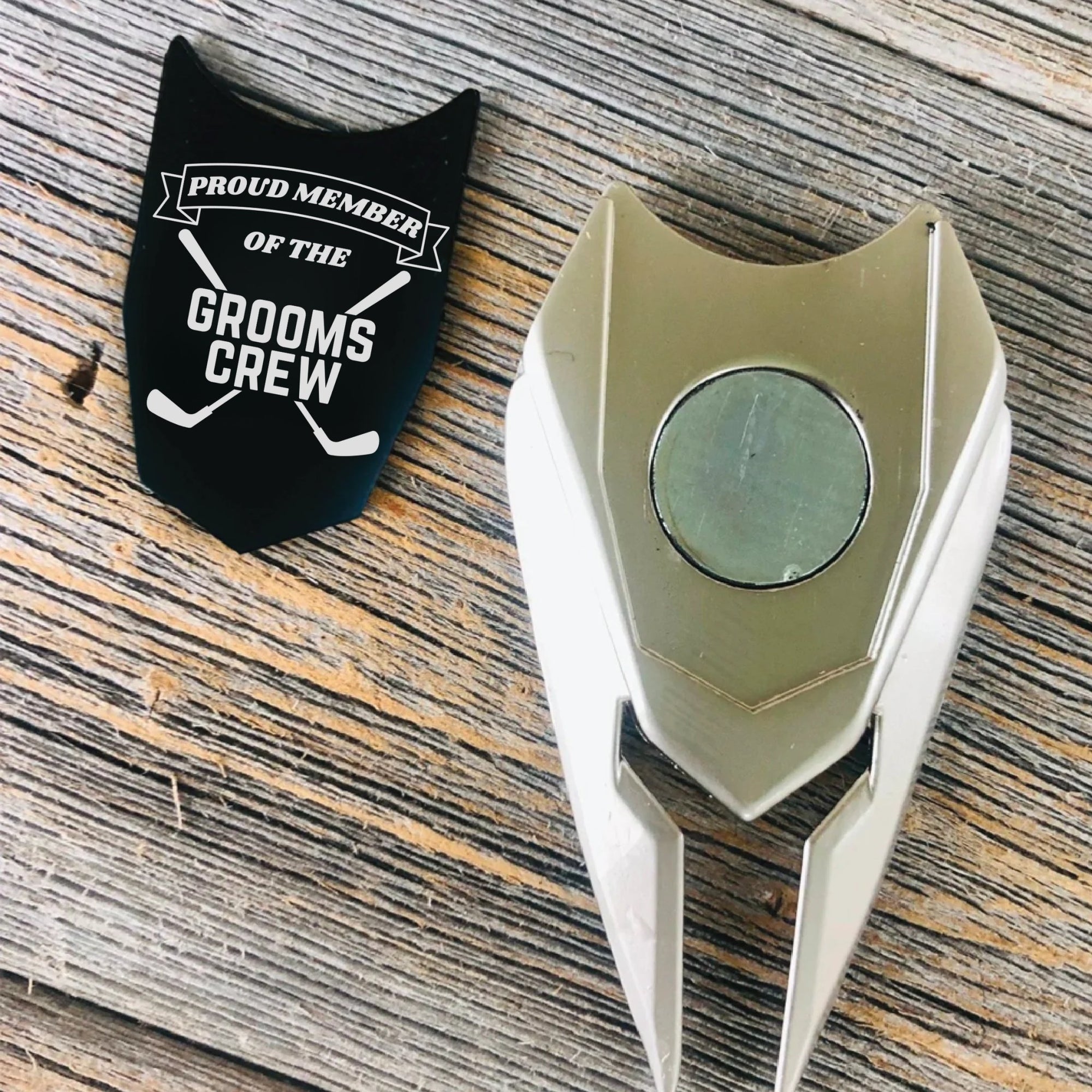 Grooms Crew Divot Tool - Groovy Groomsmen Gifts