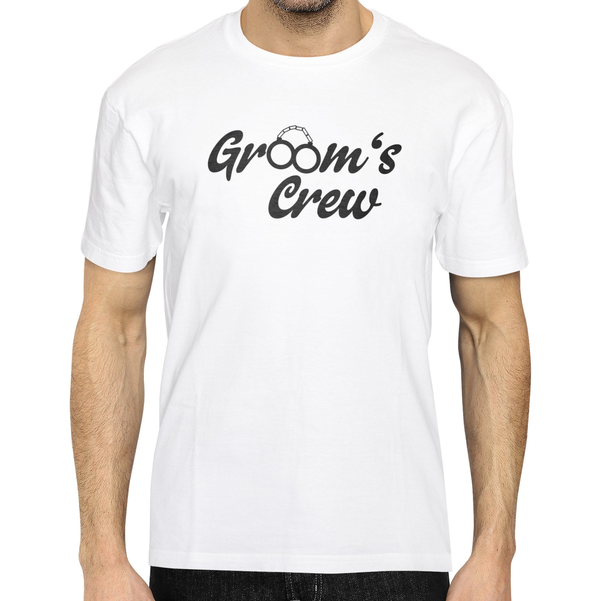 Shirt Groom's Crew Shirt by Groovy Groomsmen Gifts