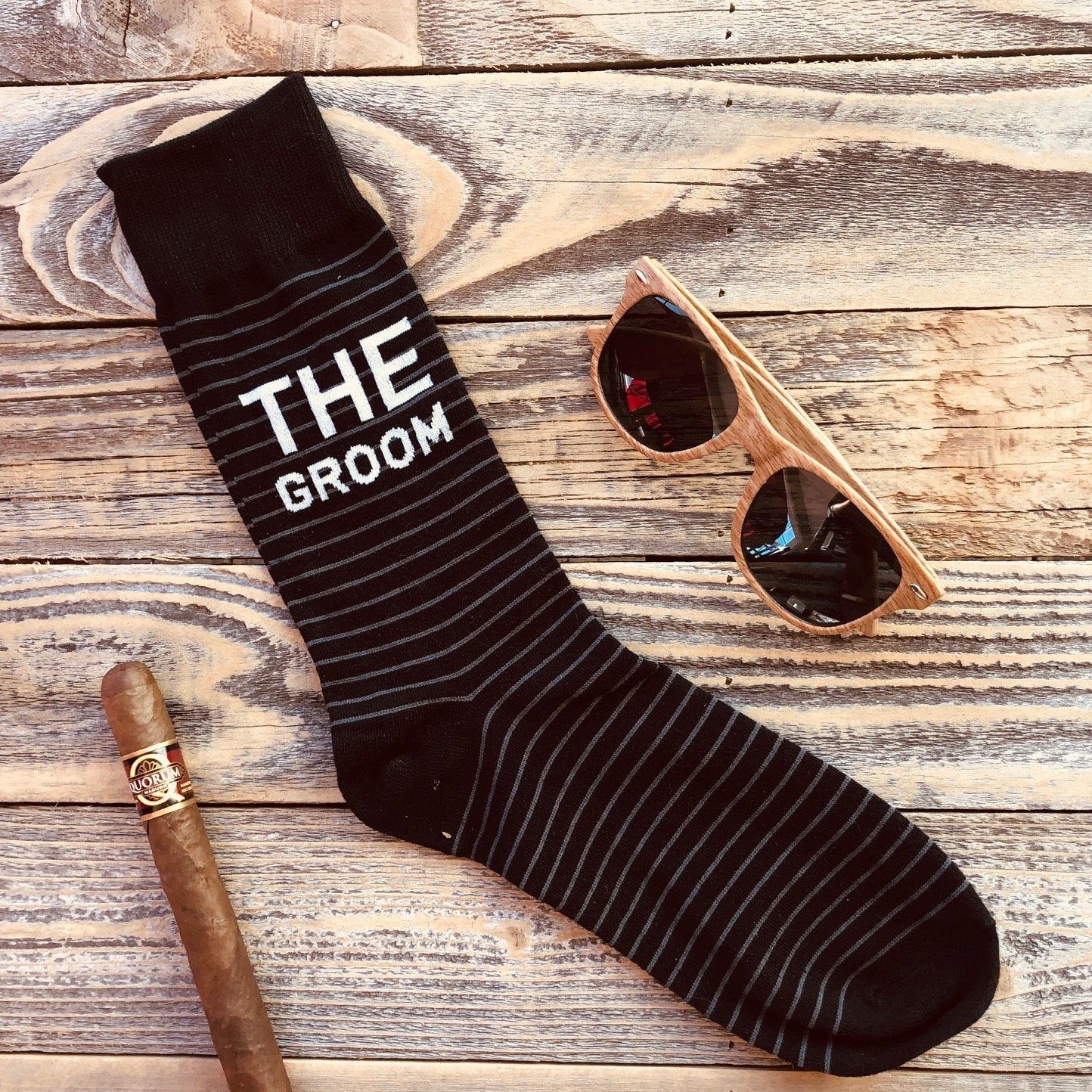 Grooms Crew Socks - Groovy Groomsmen Gifts