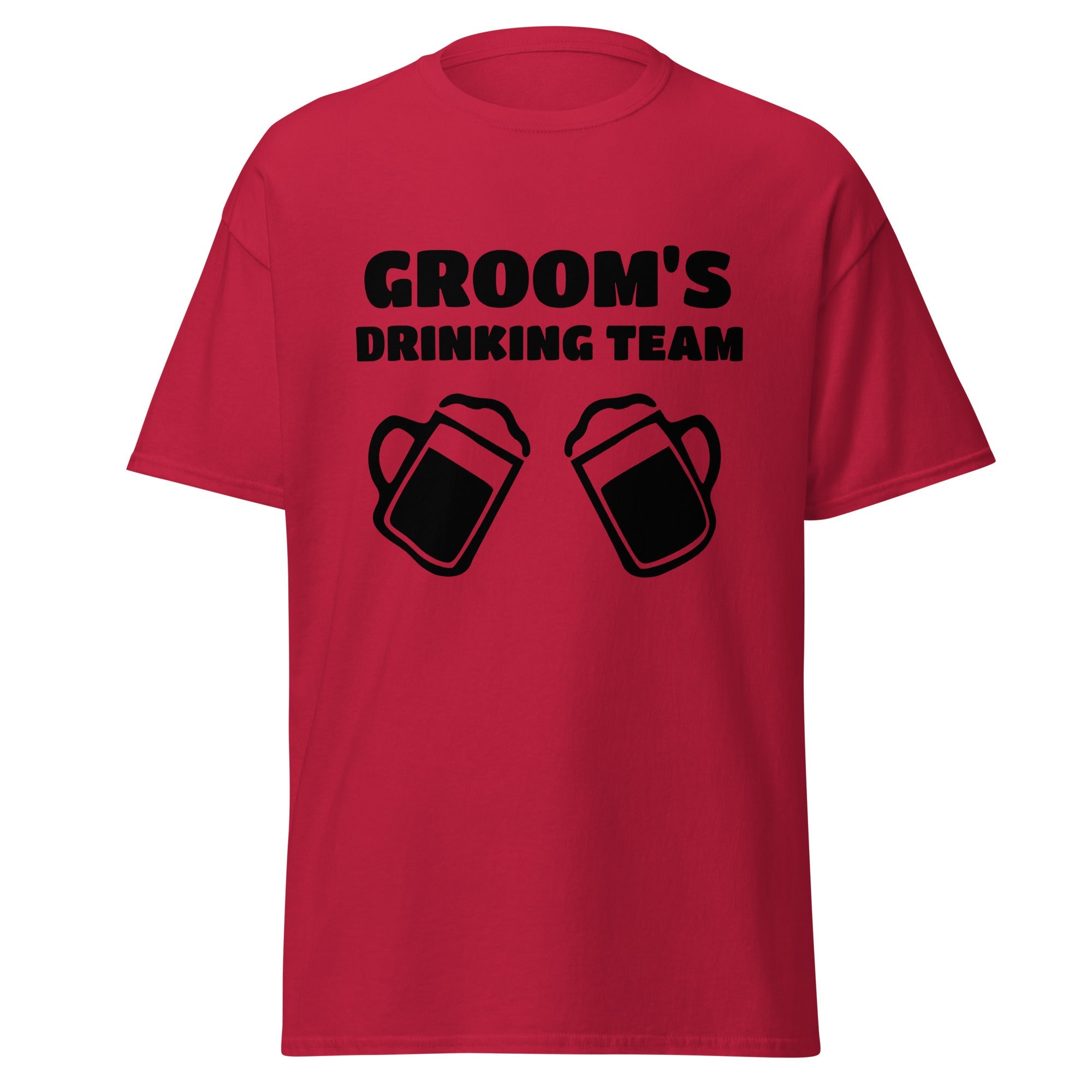 Groom's Drinking Team T-Shirt by Groovy Groomsmen Gifts