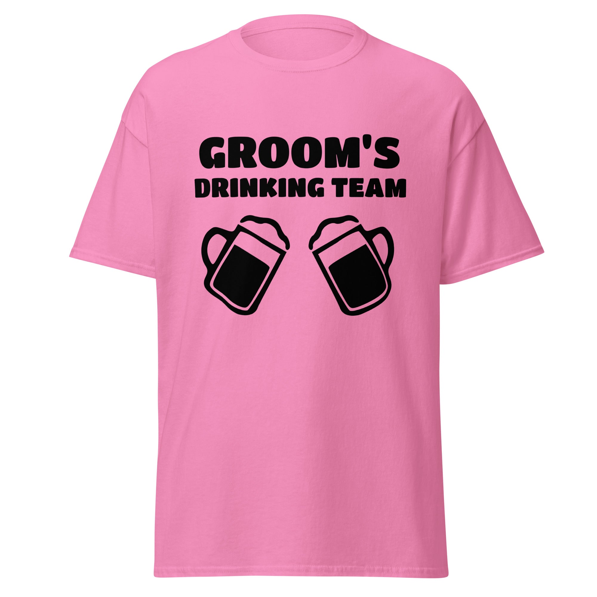 Groom's Drinking Team T-Shirt by Groovy Groomsmen Gifts