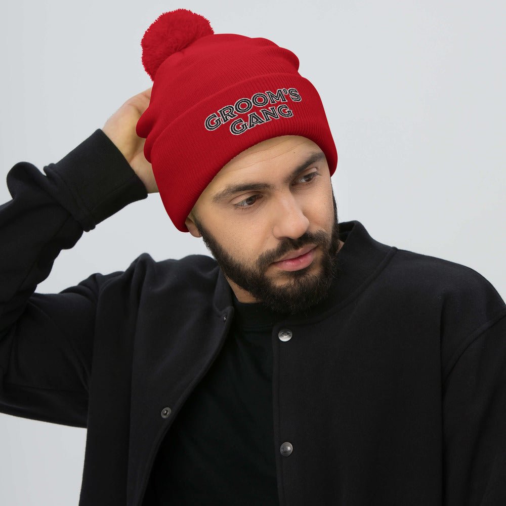 Wearables Groom's Gang Beanie by Groovy Groomsmen Gifts