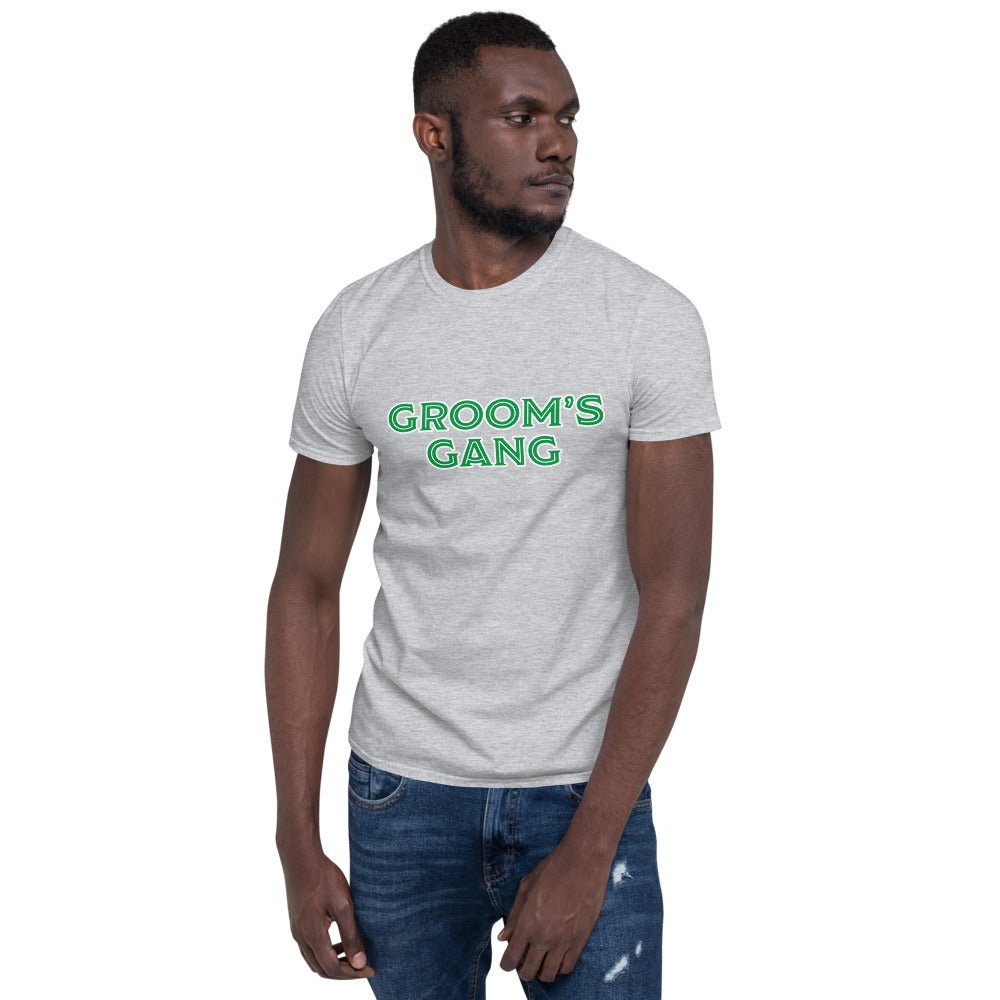 Shirt Groom's Gang Shirt by Groovy Groomsmen Gifts