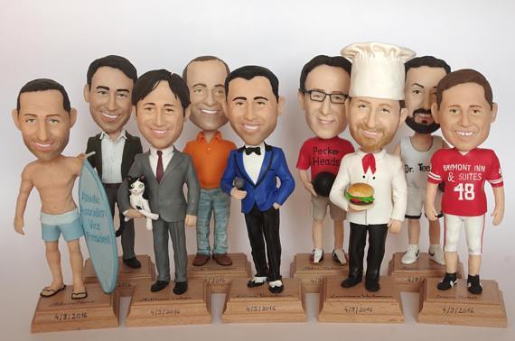 Groomsman Bobblehead Doll - Groovy Groomsmen Gifts