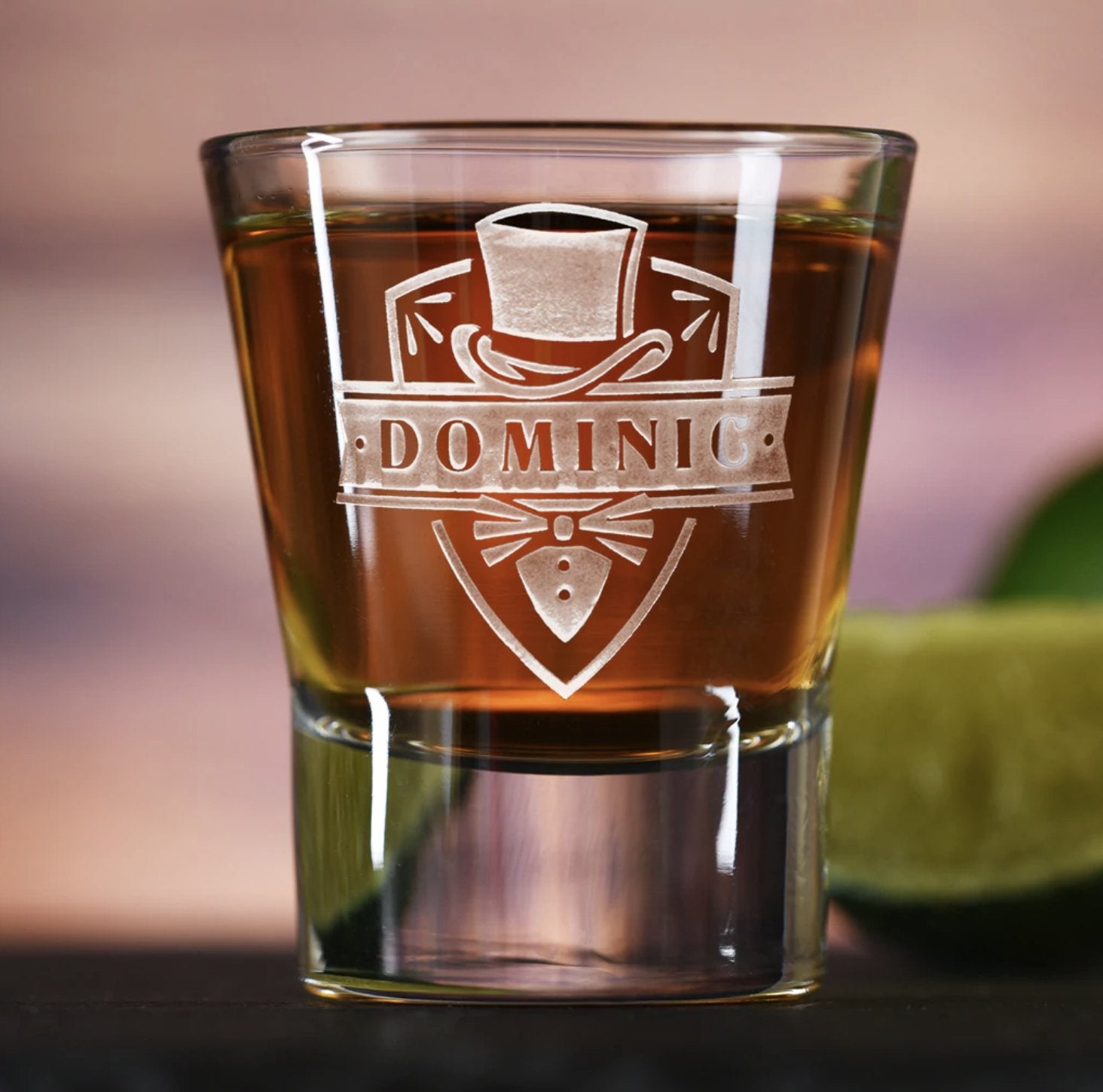 Shot Glasses Groomsman Tux Shot Glass by Groovy Groomsmen Gifts