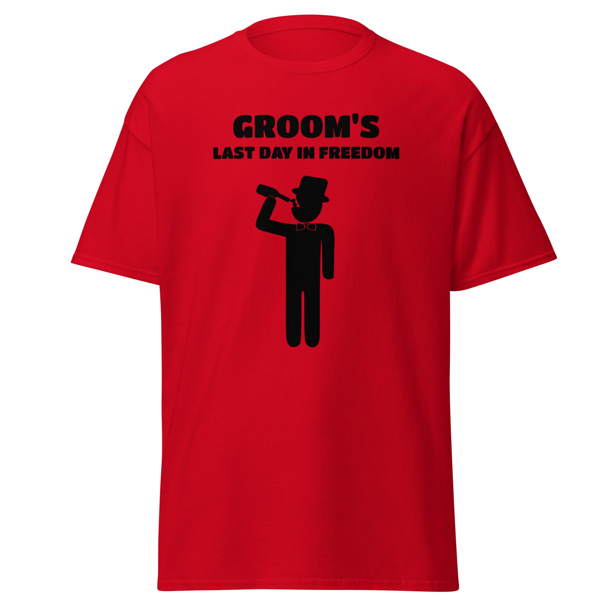 Groomsman's Last Day of Freedom T-Shirt by Groovy Groomsmen Gifts