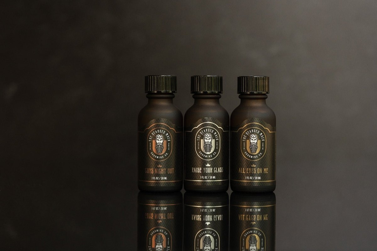 Groomsmen Beard Oil Set by Groovy Groomsmen Gifts