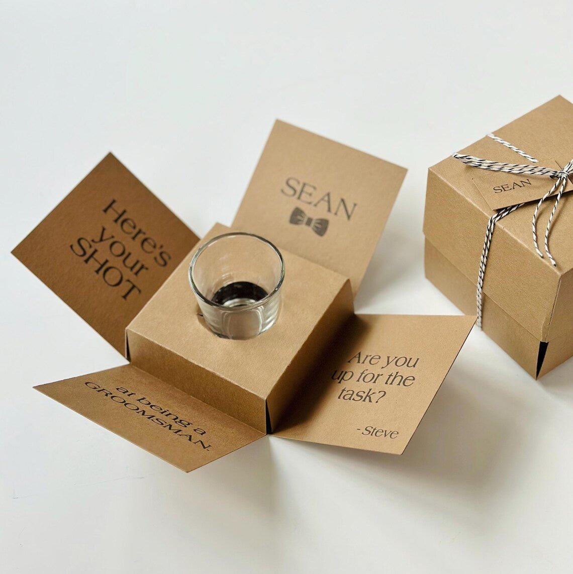 Groomsmen Proposal Groomsmen Proposal Box by Groovy Groomsmen Gifts