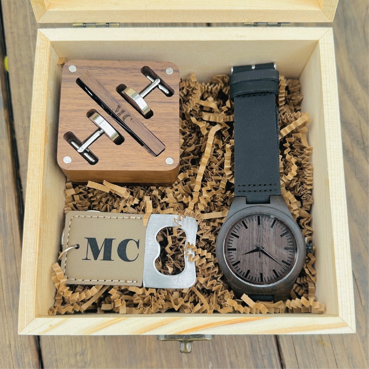 Groomsmen Proposal Groomsmen's Gratitude: Personalized Proposal Gift Box by Groovy Groomsmen Gifts