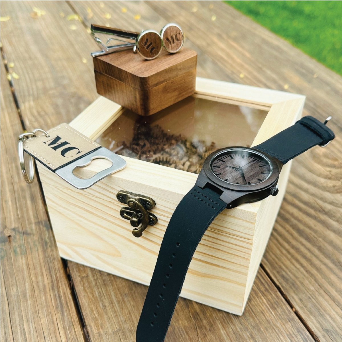 Groomsmen Proposal Groomsmen's Gratitude: Personalized Proposal Gift Box by Groovy Groomsmen Gifts