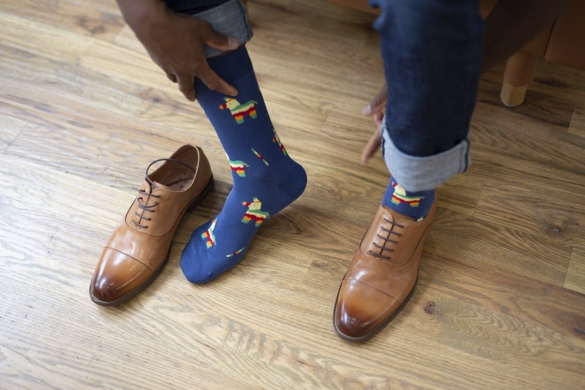 Groomsmen Socks Crazy Dress Socks for Groom's Crew by Groovy Groomsmen Gifts