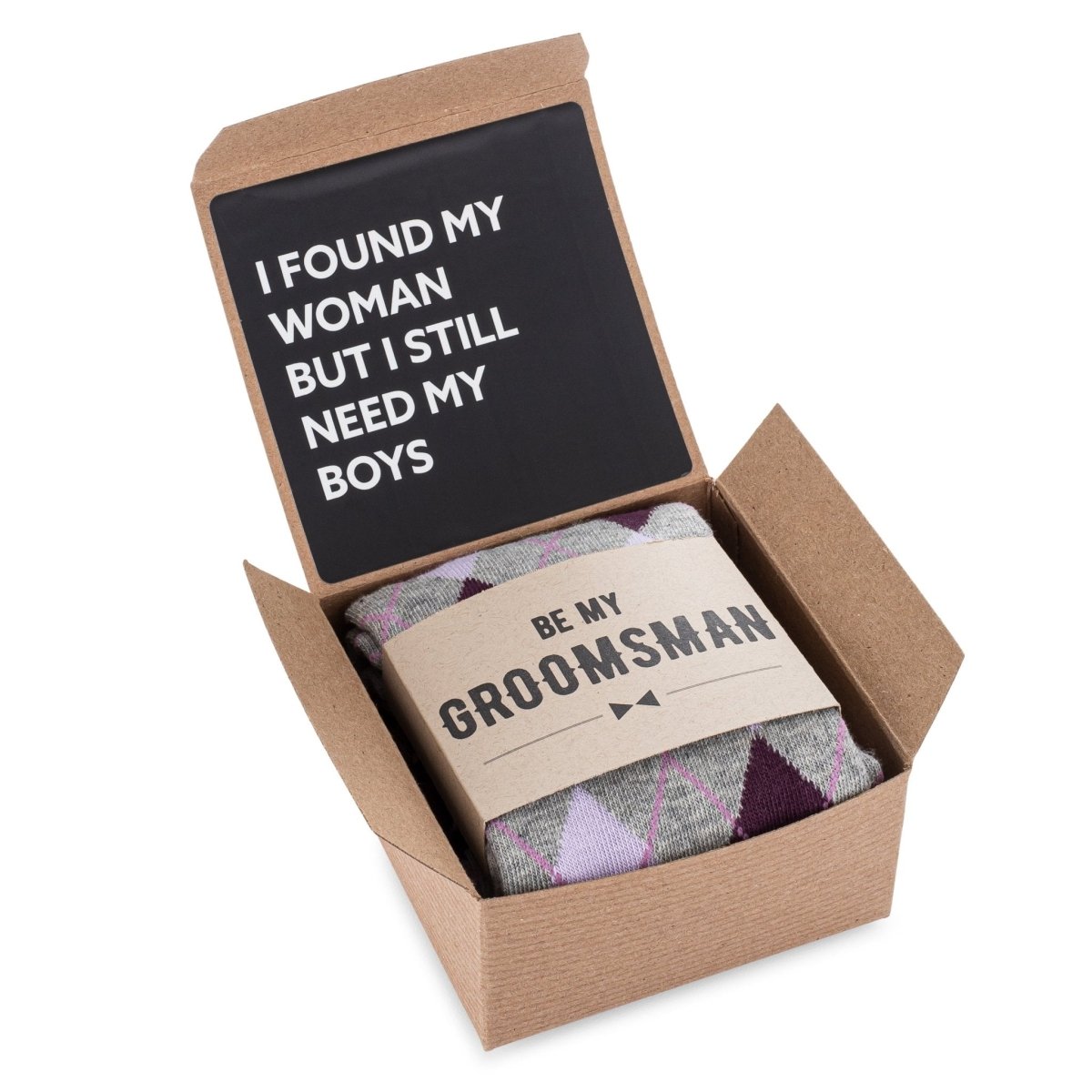 Groomsmen Socks Socked Up Proposal by Groovy Groomsmen Gifts