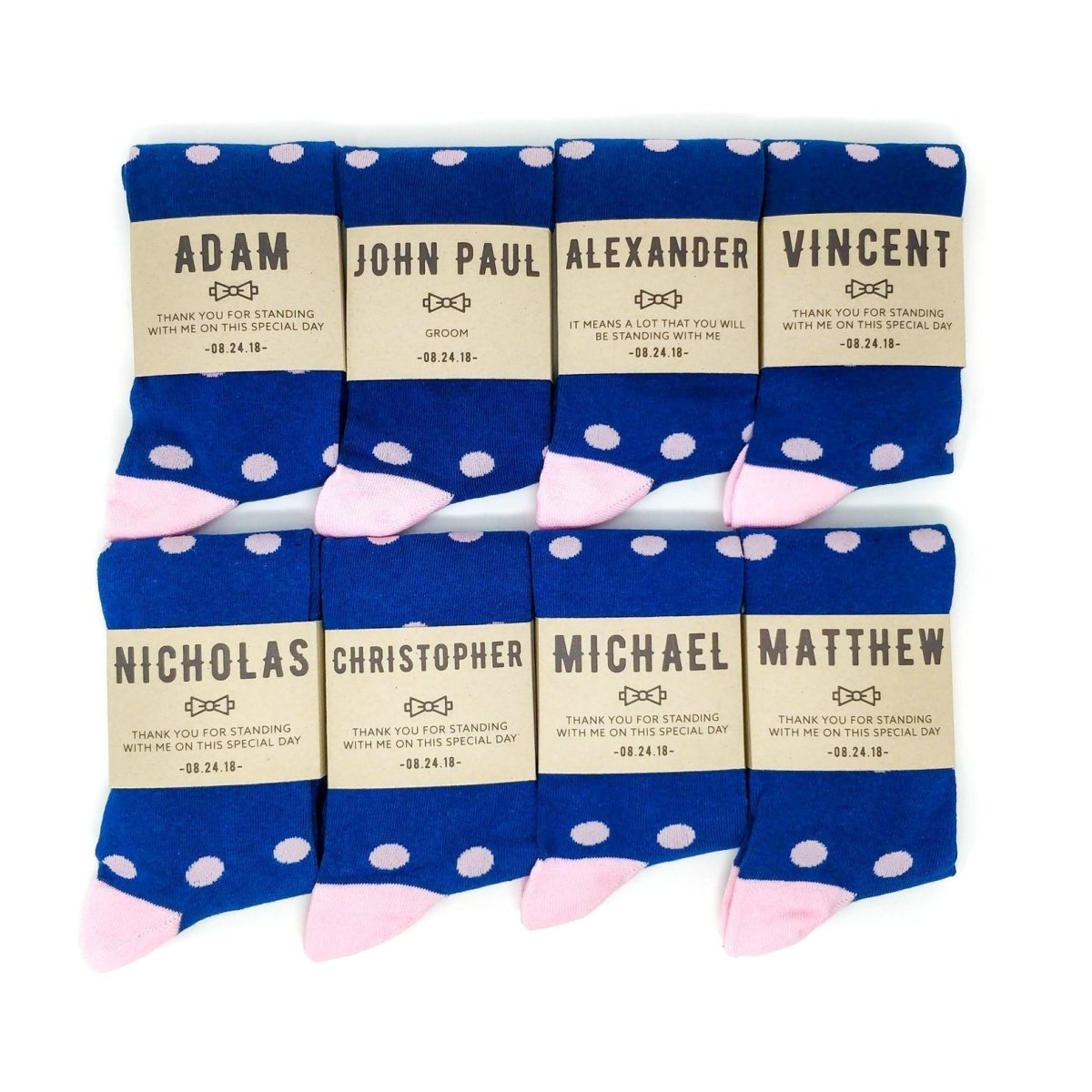 Groomsmen Socks Sole Squad by Groovy Groomsmen Gifts