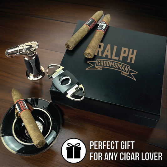 Classic Groomsman Cigar Gift Set