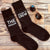 Groovy Laser Grooms Crew Socks by Groovy Groomsmen Gifts