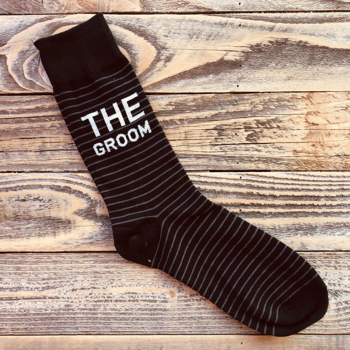 Groovy Laser Grooms Crew Socks by Groovy Groomsmen Gifts