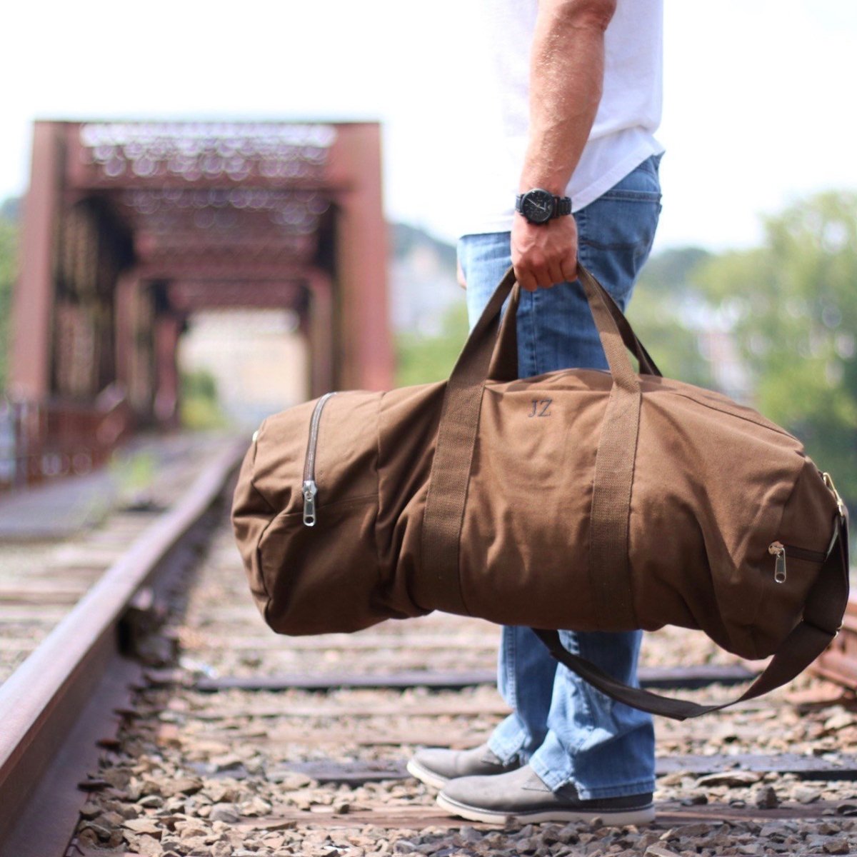 Groovy Threads Military - styled Duffle Bag by Groovy Groomsmen Gifts