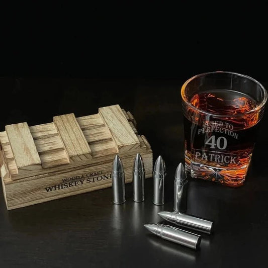 High Caliber Whiskey Glass - Groovy Groomsmen Gifts