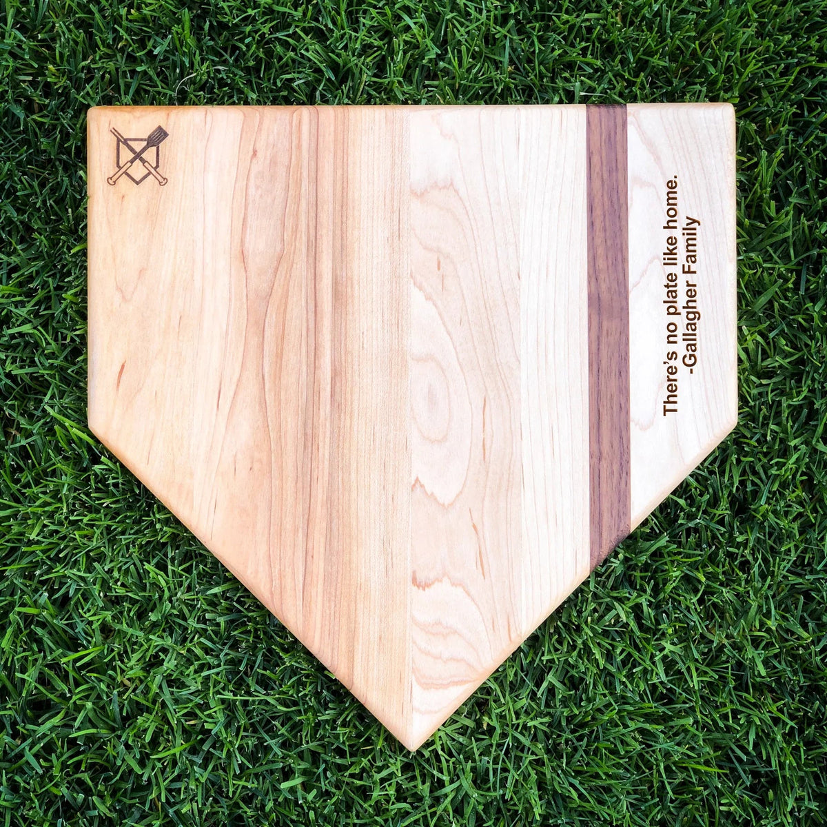 Cutting Board Home Plate Cutting Board by Groovy Groomsmen Gifts