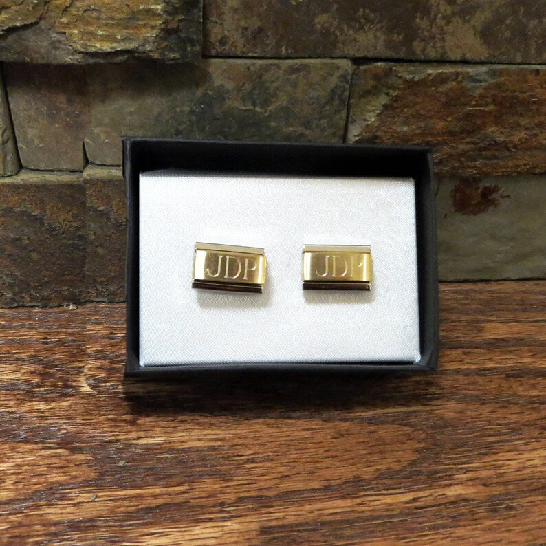 Two Toned Cuff Links