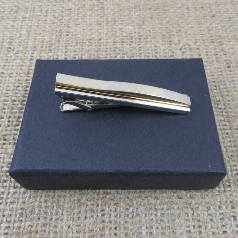 Two Tone Tie Clip