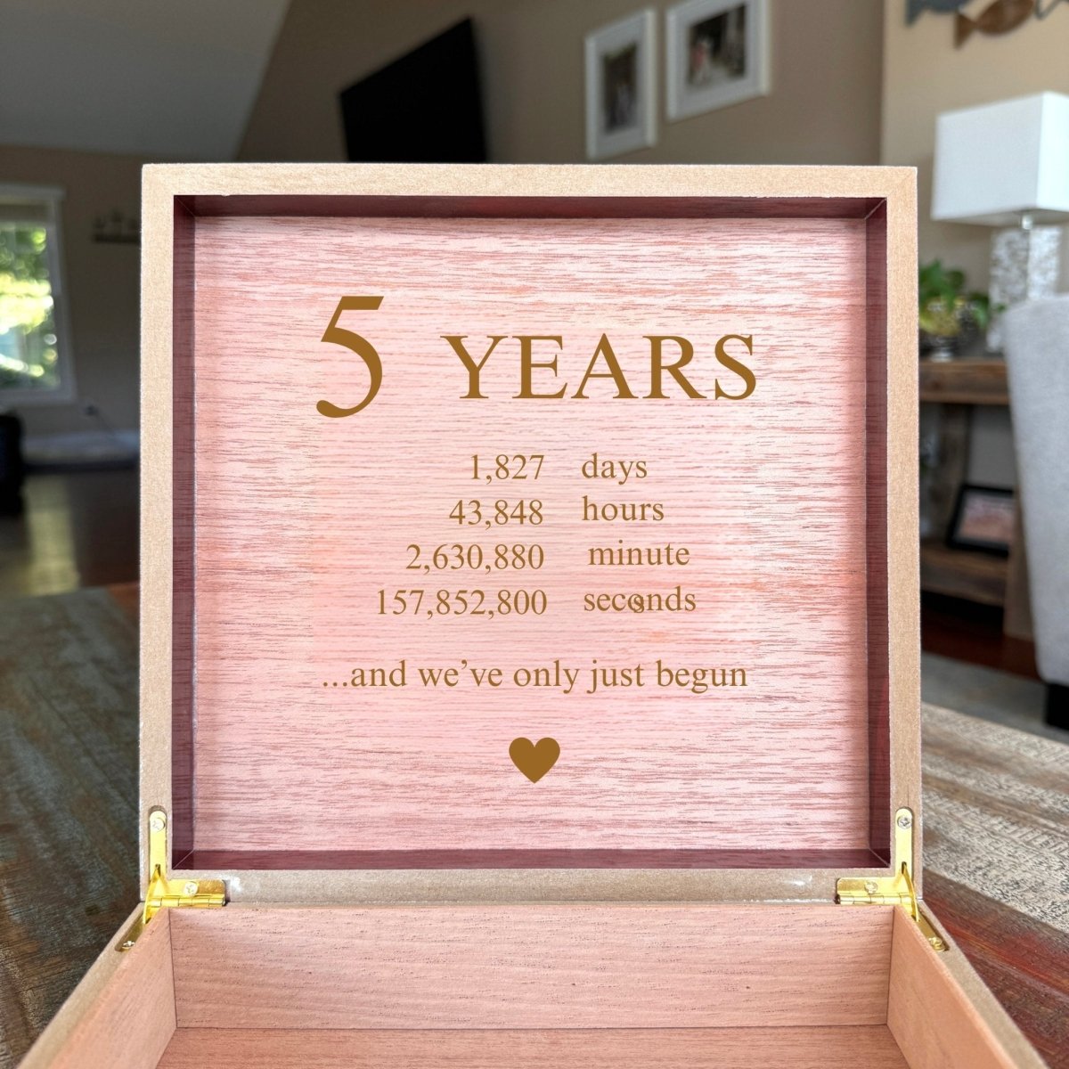 Jewelry Box Sentimental Personalized Keepsake Box by Groovy Groomsmen Gifts