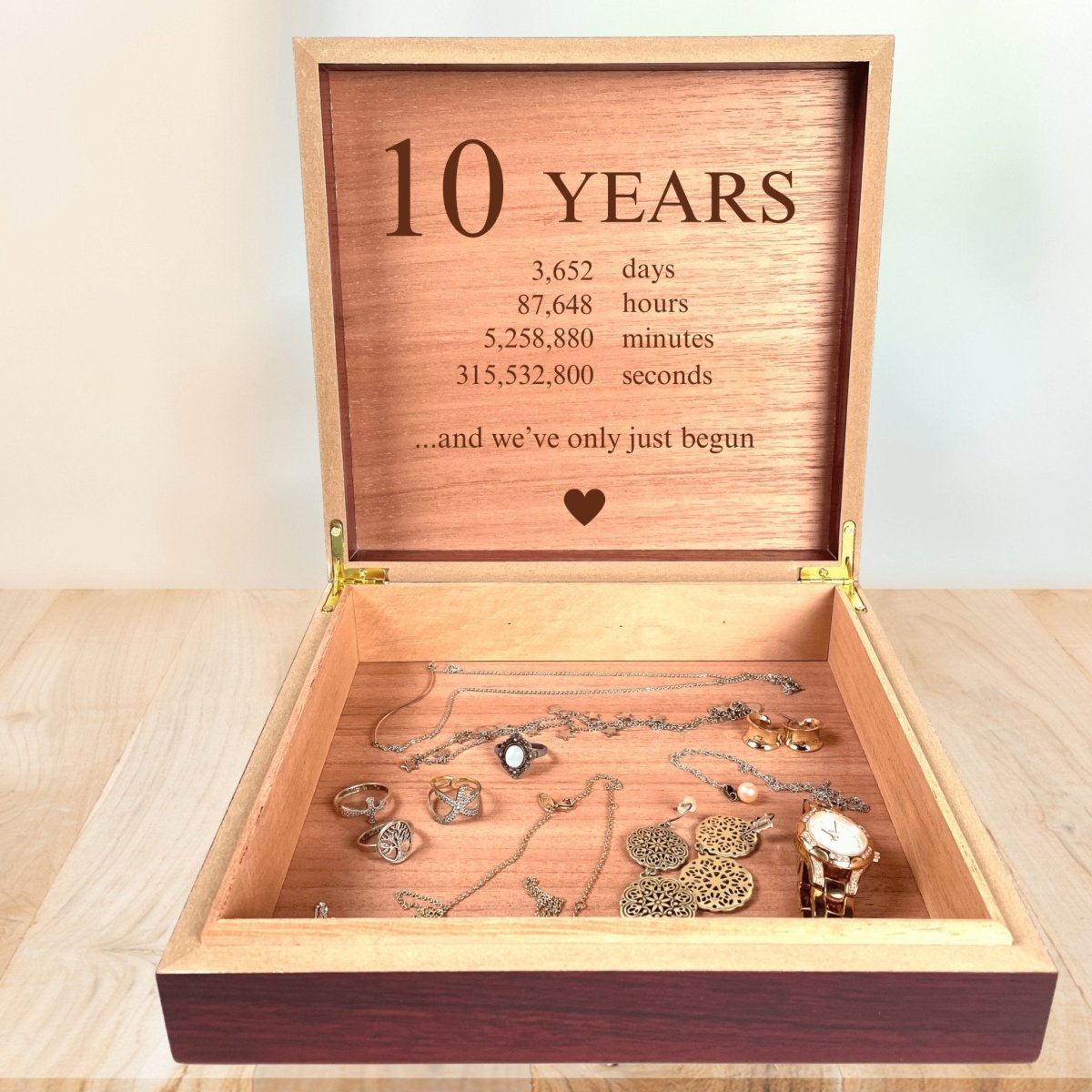 Jewelry Box Sentimental Personalized Keepsake Box by Groovy Groomsmen Gifts