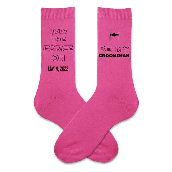 Socks Join The Force Socks by Groovy Groomsmen Gifts