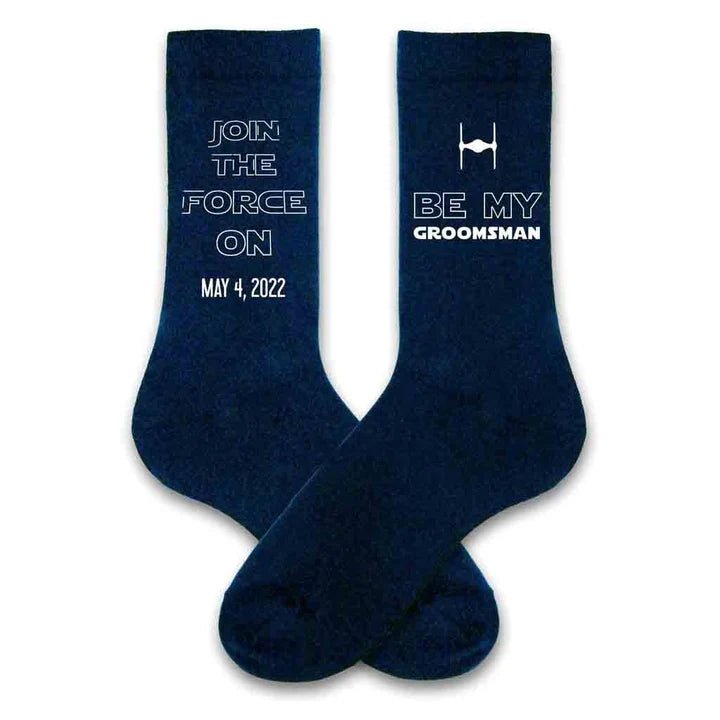 Socks Join The Force Socks by Groovy Groomsmen Gifts