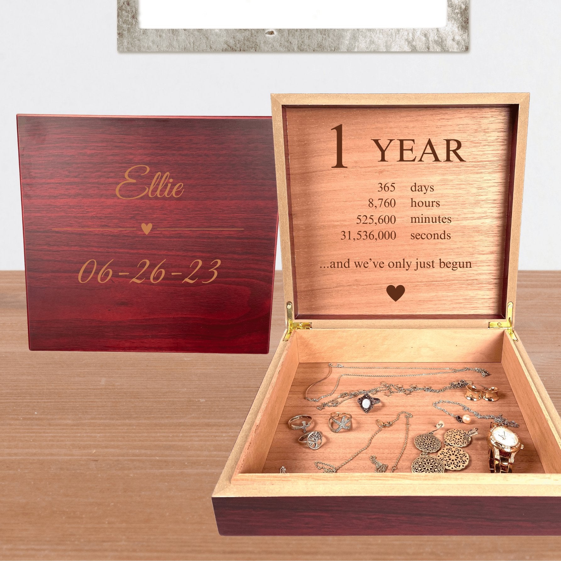 Keepsake Jewelry Box - Groovy Groomsmen Gifts