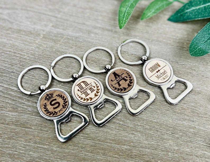 Bottle Openers Key Chain Capper by Groovy Groomsmen Gifts