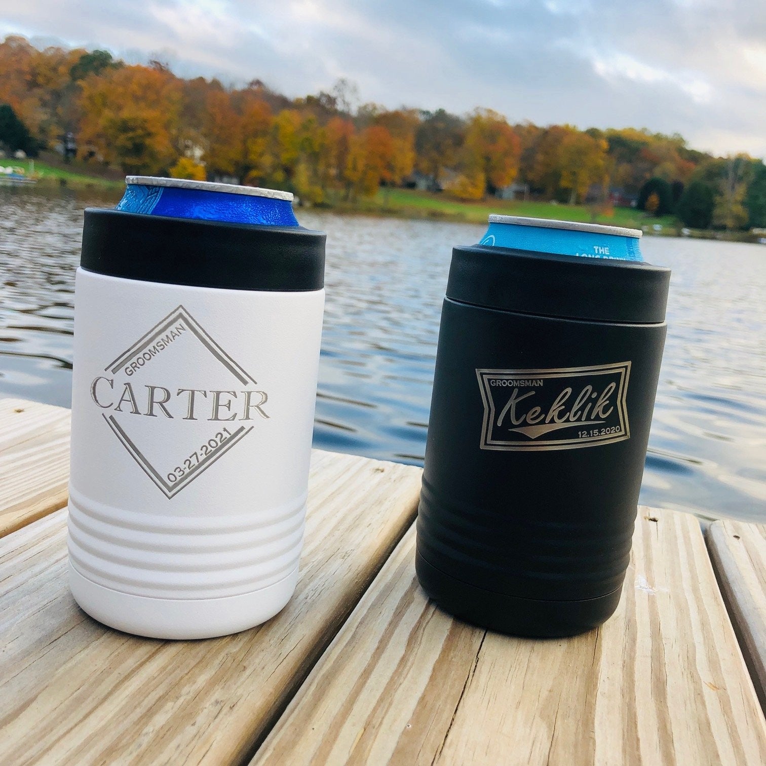 Engraved fashion koozies