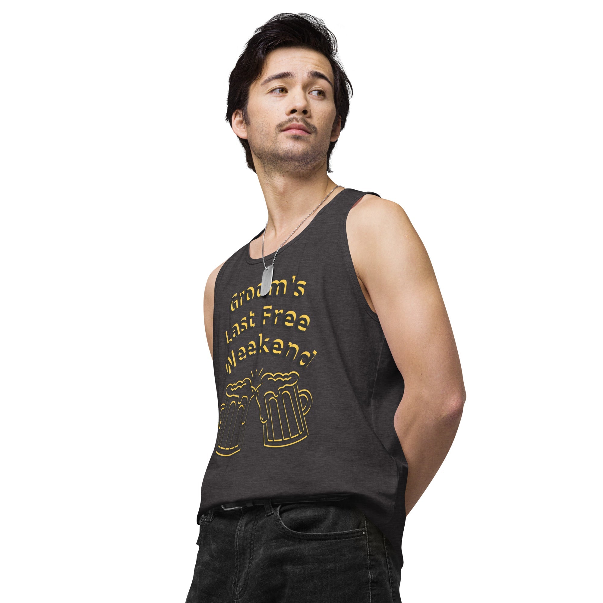 Bachelor Party Last Free Weekend Tank by Groovy Groomsmen Gifts