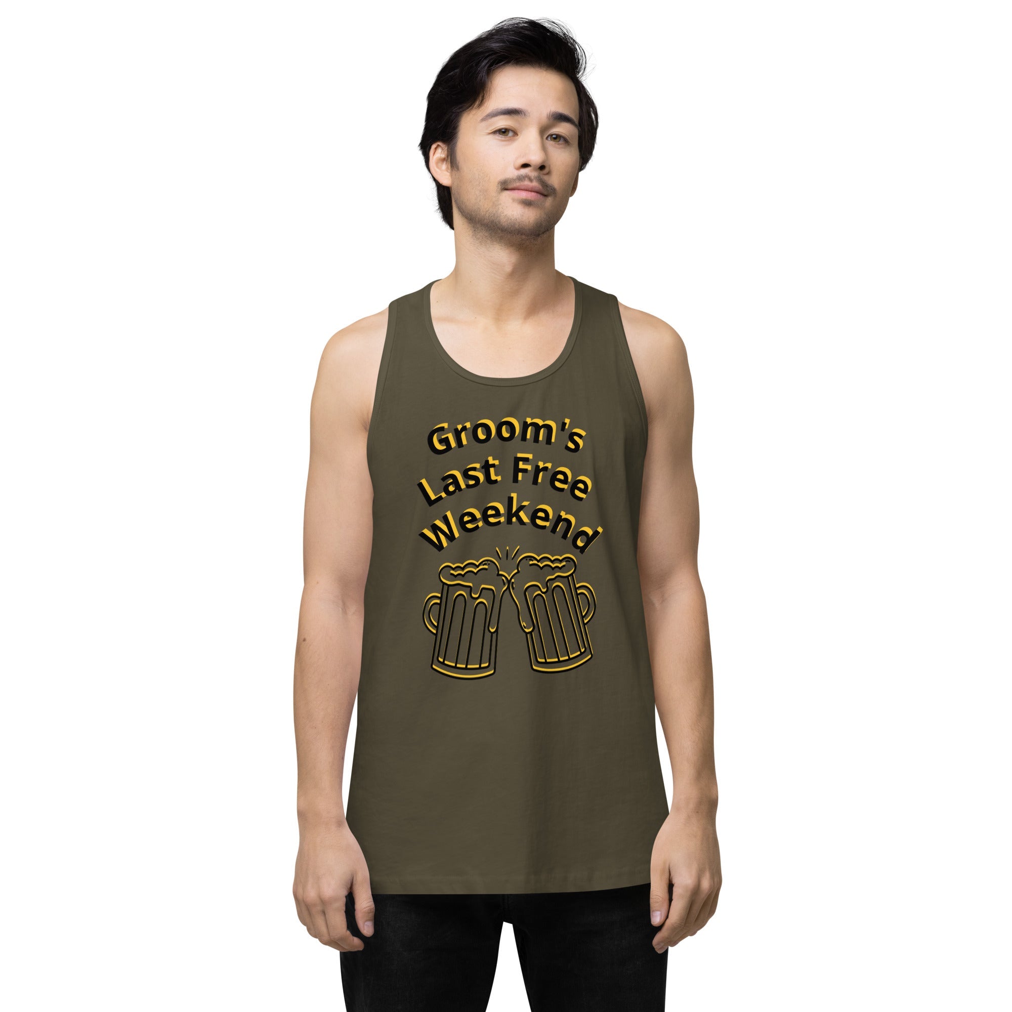 Bachelor Party Last Free Weekend Tank by Groovy Groomsmen Gifts