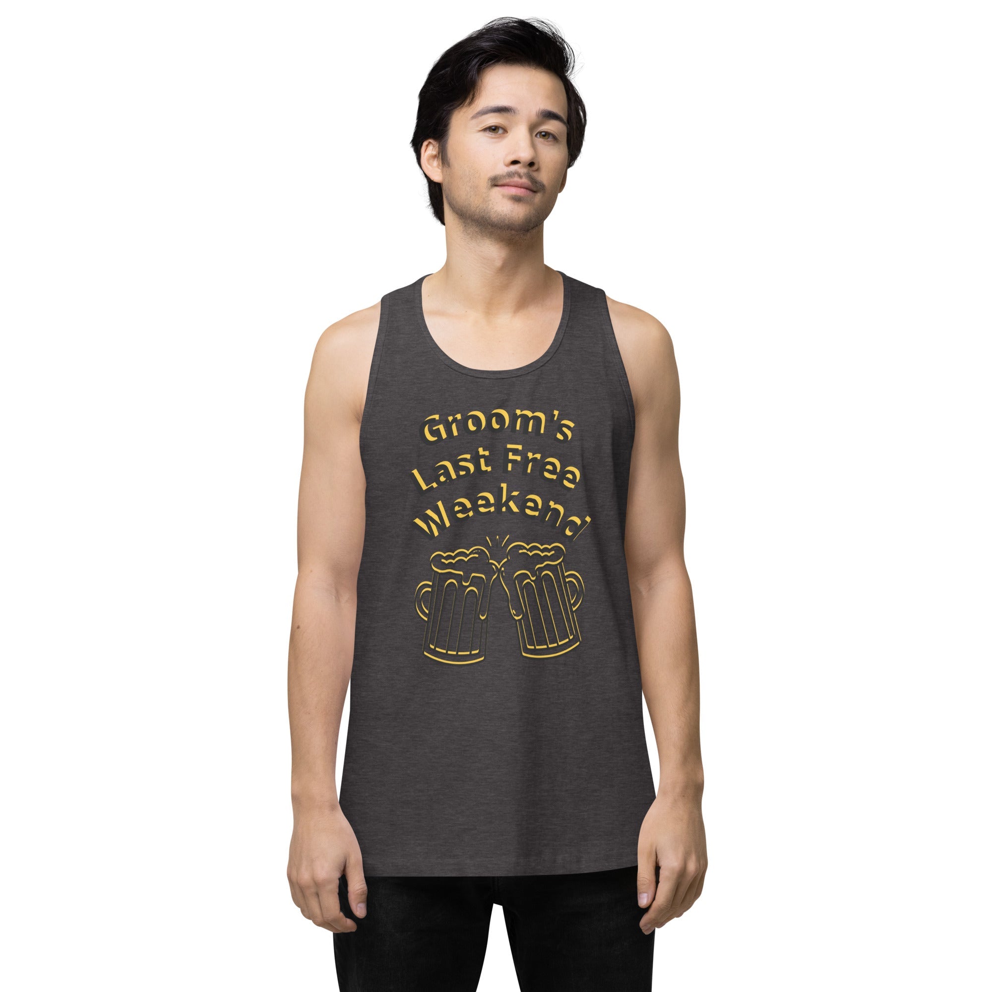 Bachelor Party Last Free Weekend Tank by Groovy Groomsmen Gifts