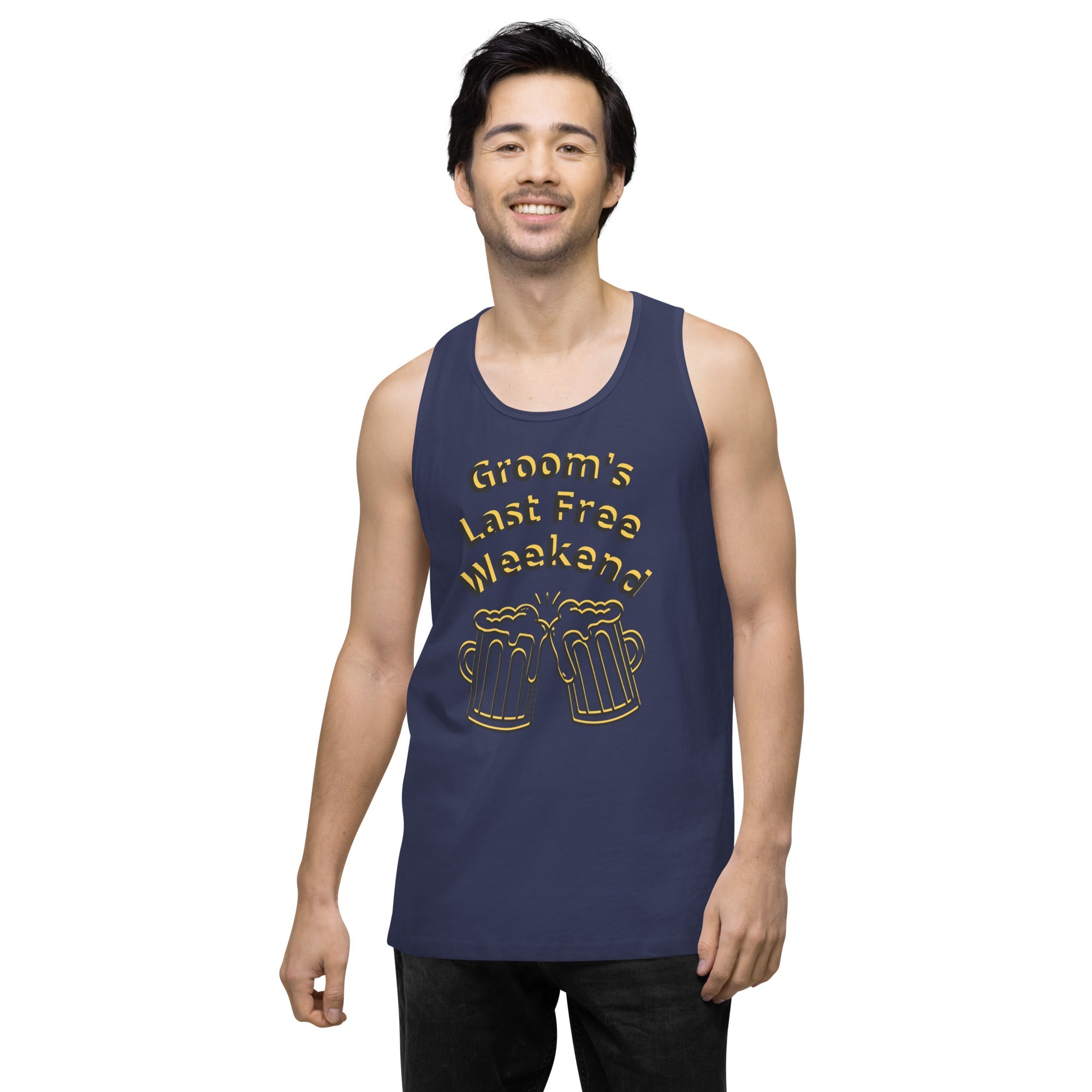 Bachelor Party Last Free Weekend Tank by Groovy Groomsmen Gifts