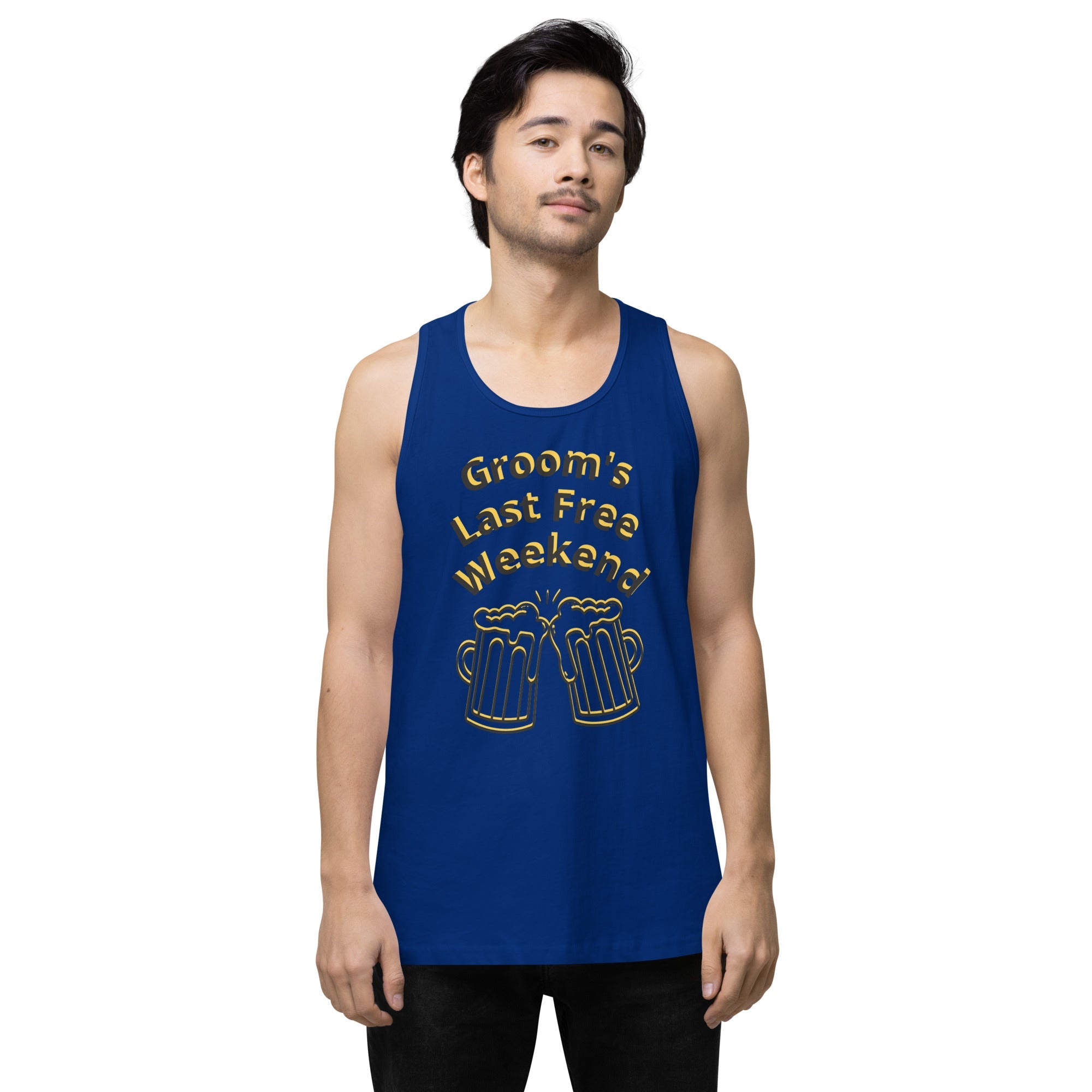 Bachelor Party Last Free Weekend Tank by Groovy Groomsmen Gifts