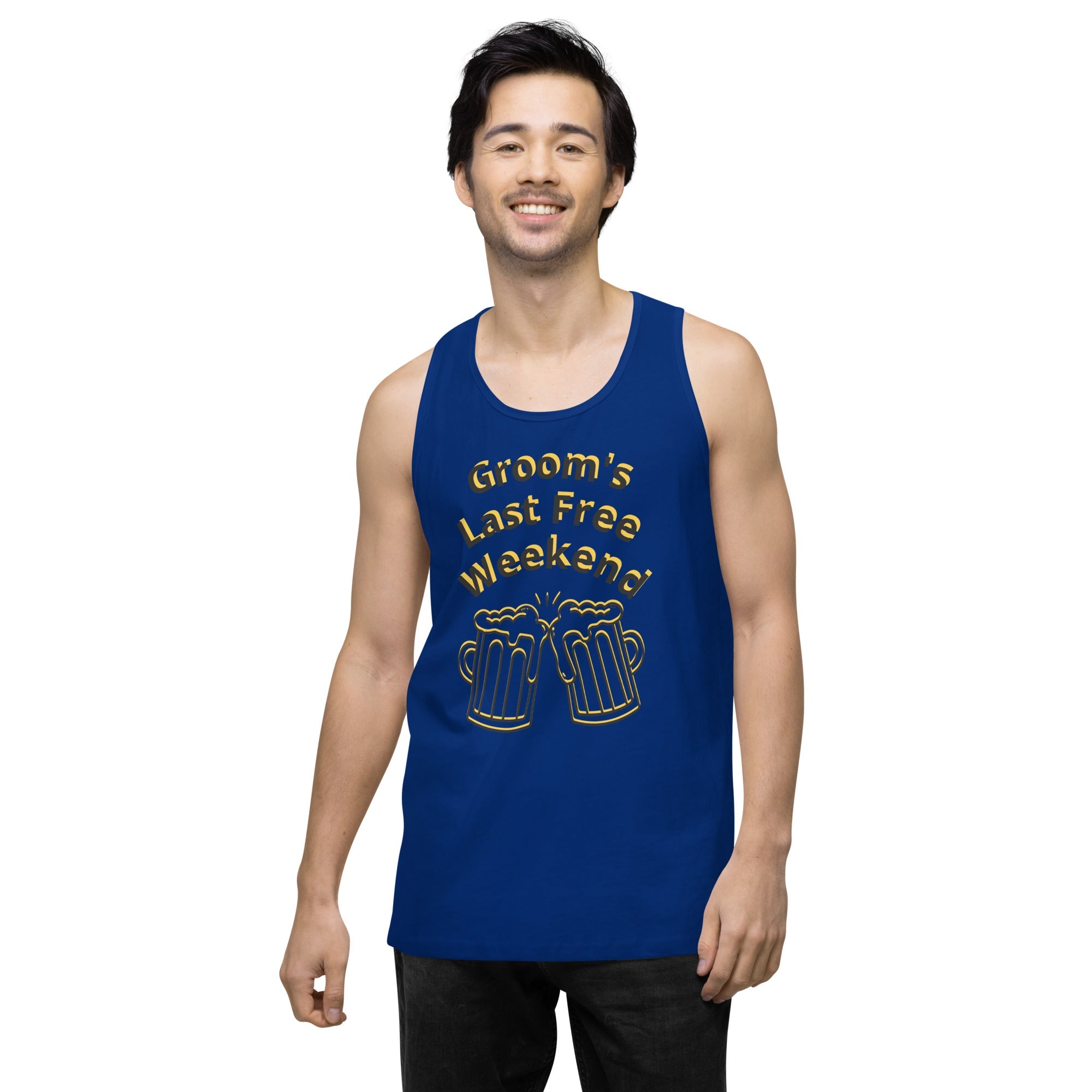 Bachelor Party Last Free Weekend Tank by Groovy Groomsmen Gifts