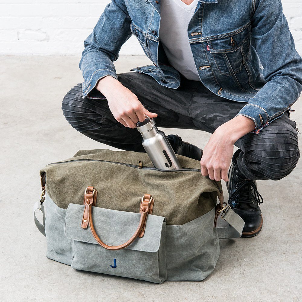 Man Bags Come Fly With Me by Groovy Groomsmen Gifts